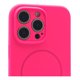 thumbnail image 5 of Funda Icon Case Silicon para iPhone 16 Pro Max, Carcasa, Protector, Uso Rudo, Antigolpes, Resistente, Esquinas Reforzadas, Protección de Cámara - Rosa Hot, 5 of 9