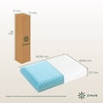 thumbnail image 2 of Almohada Zinus Memory Foam Frescura y Firmeza Media. Para Todas las Edades., 2 of 6