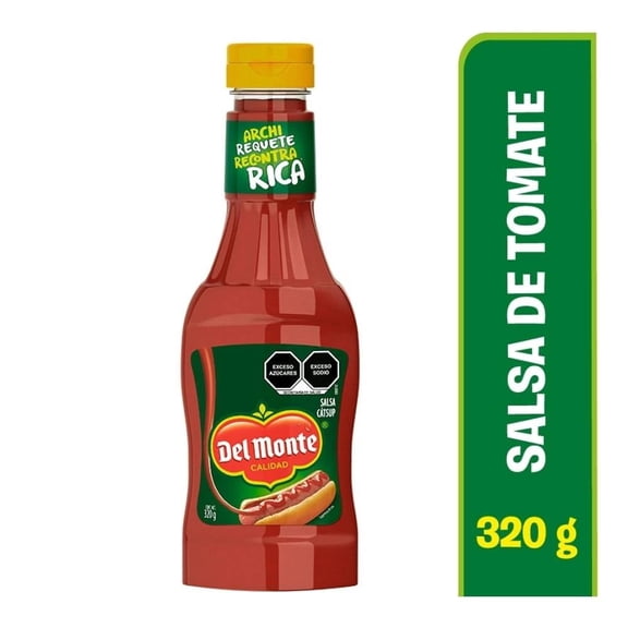 Salsa de tomate catsup Del Monte 320 g
