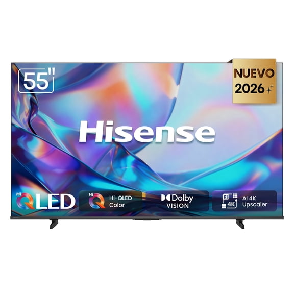 TV Pantalla Hisense de 55 pulgadas Hi-QLED 55QD5SV 4K con sistema operativo VIDAA