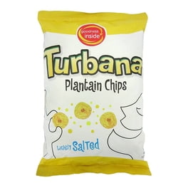 Botana Turbana chips de plátano ligeramente salado 198.4 g