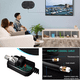 thumbnail image 3 of Antena De Tv Hd 4k 1080p Para Interiores Portatil Negro, 3 of 5