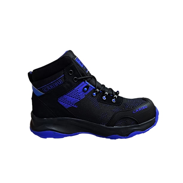 Bota De Trabajo 952 Caribu Con Casquillo De Seguridad Negro Azul