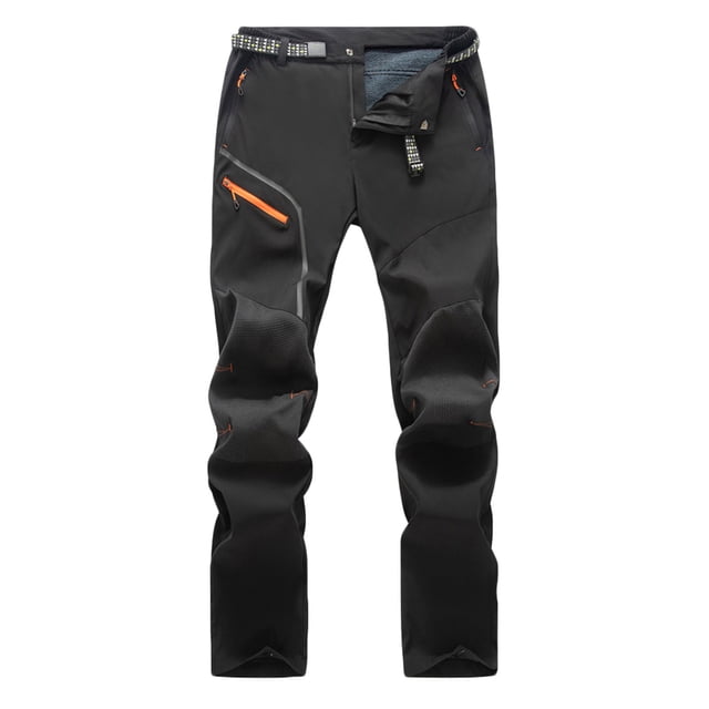 Ceisia Gift Men's Winter Casual Pants - Faddish Solid Patchwork Sports Zipper Pockets Trousers