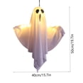 thumbnail image 2 of Decoraciones de Halloween que brillan en la oscuridad con luces LED - Colgantes colgantes espeluznantes para decoración de fiestas interiores y exteriores, 2 of 6