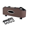 thumbnail image 1 of Organizador para Asiento Trasero de Coche con 2 Portavasos, Caja de Pañuelos y Ganchos para Almacenamiento, Almacenamiento Multifuncional, Ideal para Niños y Viajes., 1 of 1