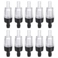 thumbnail image 1 of Uxcell 10-Pack Válvula de Aire para Acuario, Accesorios de Bomba de Aire de Plástico para Tanque de Peces de 3/16", Blanco Negro, 1 of 6