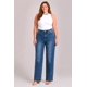thumbnail image 1 of Jeans con patron geometrico /Tallas Extras, 586 (Azul medio) azul 40, 1 of 5