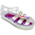 thumbnail image 3 of Bubble gummers Huarache para NIÑA Unicornio Y Arcoiris TORNASOL (Oyster) (Measurement_16_Point_0_Centimeters), 3 of 5