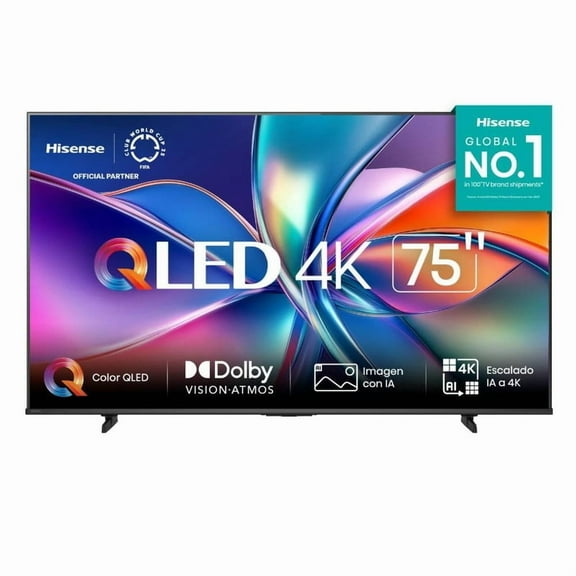 TV Hisense 75 pulgadas 75QD65QV QLED VIDAA
