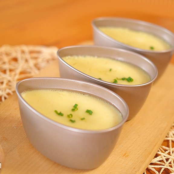 COOPHYA 2Ud Pudding Bowls De Acero Carbono Para Cocina Cocción Vapor Y Servir En Color Multi