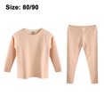 thumbnail image 2 of Conjunto de ropa interior térmica para niños Ropa interior para niños Conjunto de parte superior e inferior térmica para invierno, 2 of 6