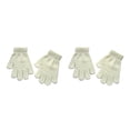 thumbnail image 1 of Qarigey 1 par de guantes para niños, accesorio de ropa, calentador de manos para exteriores, guantes cómodos para niños y niñas, guantes de Blanco 2piezas, 1 of 6