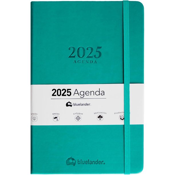 Agenda 2024 Escolar Bluelander Azul A5