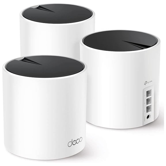 Deco X55 TP-Link sistema Wi-Fi 6 Mesh Doble Banda AX3000 3000 Mbps (3-pack)
