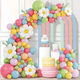 thumbnail image 4 of Guirnalda Globos Margarita Colores Decor Fiestas Cumpleaños Xtellar multicolor, 4 of 4