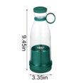 thumbnail image 3 of Vaso batidor portátil | Mini batidora recargable para batidos de frutas | Botella mezcladora inalámbrica USB-C para bebidas proteicas y papillas, 3 of 6
