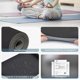 thumbnail image 3 of Tapete Yoga Mat 6mm Antideslizante Con Calcetines De Yoga Modelo Negro, 3 of 4