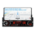 thumbnail image 1 of Auto Estéreo  Bloosom Reproductor Mp3 Radio Bluetooth Y Soporte Móvil Negro, 1 of 4