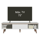 thumbnail image 5 of Mueble Mesa para TV Madesa Reims hasta 80' Blanco, 5 of 11