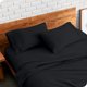 thumbnail image 2 of Juego de Fundas de Almohada Bare Home Colección Premium 1800 Doble Cepillado Ultra Suave Tamaño King Negro 2 Unidades, 2 of 7