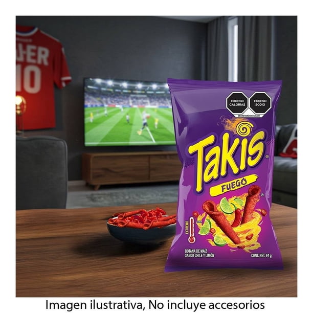 Imagen 4 de Botana Barcel Takis fuego 94 g