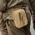 thumbnail image 4 of Riñonera táctica MOLLE | Bolsa para teléfono de 15 cm | Nailon 800D resistente al agua | Cremallera de grado militar y hebilla ajustable | Accesorio para deportes y equipo al aire libre, 4 of 4