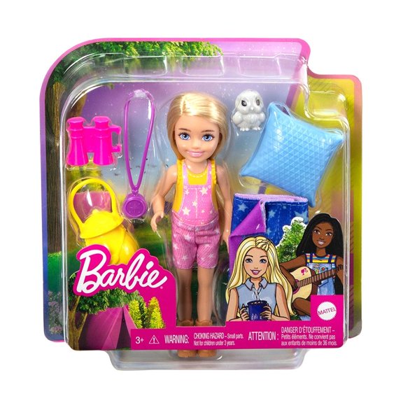 Muñeca Barbie It Takes Two Chelsea Día de Campamento