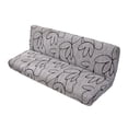 thumbnail image 2 of Funda elástica para sofá cama, funda para sofá sin brazos, funda elástica plegable para sofá F, 2 of 8