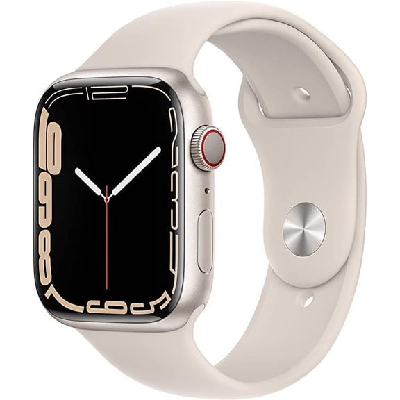 Apple Watch Series 7 Starlight de 45 Mm reacondicionado - Caja de Aluminio - Correa Deportiva Starlight (Reacondicionado)