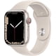 thumbnail image 1 of Apple Watch Series 7 Starlight de 45 Mm reacondicionado - Caja de Aluminio - Correa Deportiva Starlight (Reacondicionado), 1 of 3