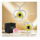 thumbnail image 2 of Collar De Girasol Caja Con Anillo  Color Amarillo, 2 of 4