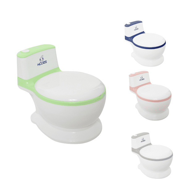 Entrenador de Baño Bacinica Kiddos Color Verde Claro Liso