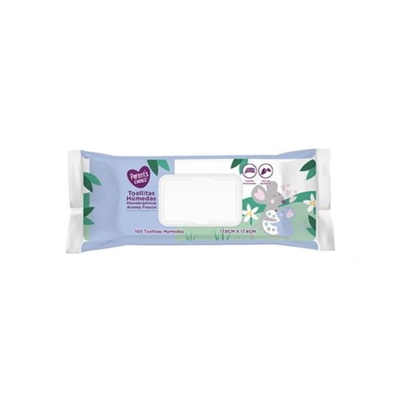 Toallitas Húmedas para Bebé Parent's Choice Fresh Scent 100 Piezas