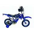 thumbnail image 3 of Bicicleta Infantil MotoCross Niño R-12 Ruedas Entrenamiento Azul, 3 of 4