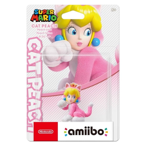 Amiibo Cat Peach Nintendo Súper Mario Series