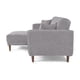 thumbnail image 4 of Sala Modular Sofá Cama Reversible Makora Lino Gris Claro Modelo Avocata, 4 of 8