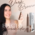 thumbnail image 3 of Nuevo Boligrafo para Cejas Efecto Microblading, Dibujo pelo a pelo, Impermeable, Larga duración, Maquillaje para cejas. Color CAFE OSCURO, 3 of 8