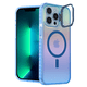 thumbnail image 4 of Funda Case Carcasa Tornasol Color Azul Con Soporte Premium Para iPhone 13 PRO Compatible Con Magsafe, 4 of 7