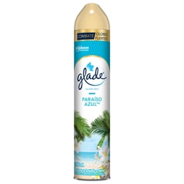 Aromatizante ambiental Glade paraíso azul en aerosol 400 ml