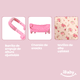 thumbnail image 4 of Carriola de Juguete para Muñeca iBaby Lariana Roses Pink, 4 of 5