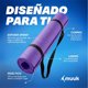 thumbnail image 4 of Tapete de Yoga MUUK Fitness 4mm 170x70cm Color Morado con Correa, 4 of 5