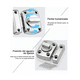thumbnail image 4 of "2 Pcs Pestillo De PuertaLAB.G Plata,acero Inoxidable  ", 4 of 5