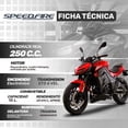 thumbnail image 4 of MOTOCICLETA DEPORTIVA DINAMO SPEED FIRE SPDF 250CC AZUL, 4 of 5