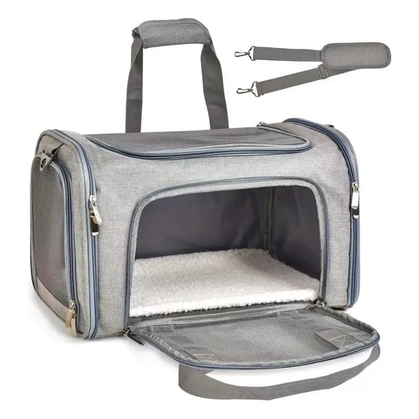 Transportadora Maleta Bolsa Omorc para Perro Gato Mascota Para Viaje Avion