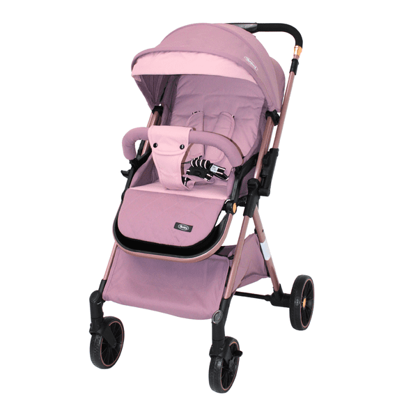 Carriola Para Bebé Reversible Plegable Tremiti Multiposiciones IBaby rosa