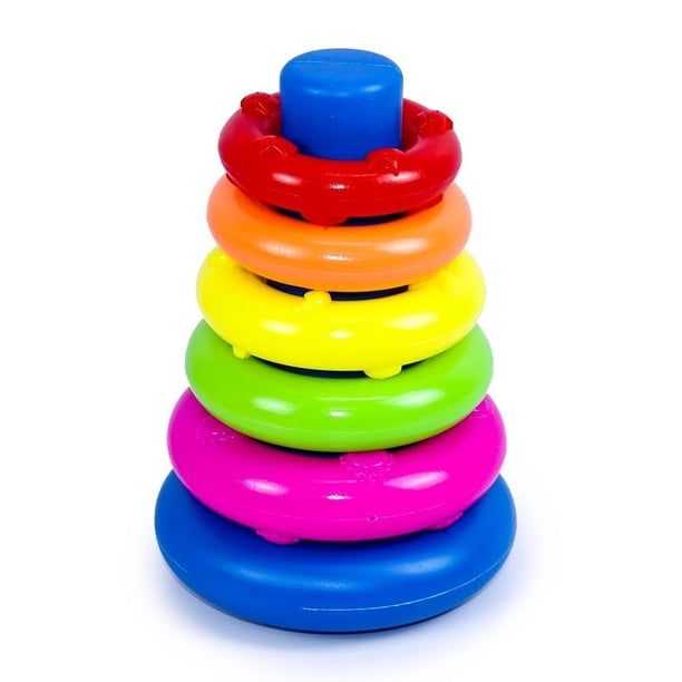 Juguete para Bebé Spark Aros Apilables Multicolor