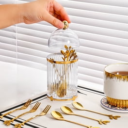 Fork Fruit Fork Home Set Cake Fork With Can Small Plates High End Fruit Delivery Box
