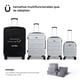 thumbnail image 2 of Juego 4 Maletas De Viaje Rigidas Rumbo 6 Bolsas de Viaje gris, 2 of 9