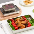 thumbnail image 3 of Contenedor de Almacenamiento de Alimentos Caja de Almacenamiento de Cocina de Acero Inoxidable con Tapa A Prueba de Fugas Accesorios de Cocina 400ML, 3 of 5